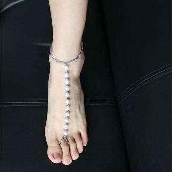 Body Jewellery - Buy Online  Foot Chain  - CrunchyFashion.com