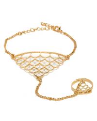 Buy Online Crunchy Fashion Earring Jewelry Valentine Hearts Pendant Earrings Bracelet Combo Set Jewellery CFS0178