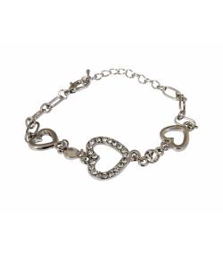 Be My Valentine Silver Bracelet