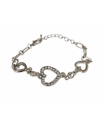 Be My Valentine Silver Bracelet