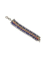 Buy Online Crunchy Fashion Earring Jewelry Pink Heart Leaf Bracelet Jewellery CFB0194