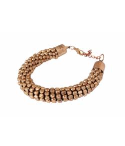Glamarous Golden Beads Bracelet