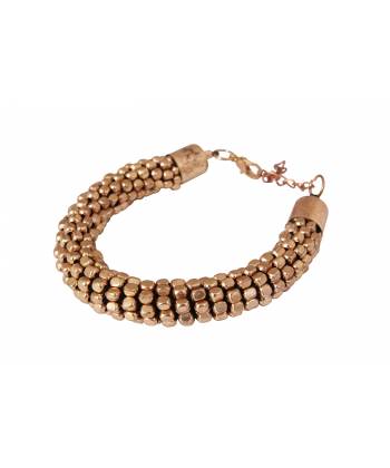 Glamarous Golden Beads Bracelet