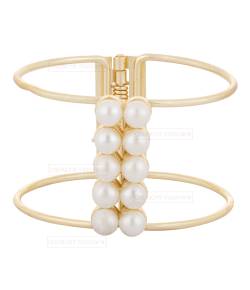 Pearl Dazzle Cuff Bracelet 