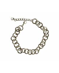 Buy Online Crunchy Fashion Earring Jewelry Flourishing Golden Chain Bracelet Jewellery CFB0268