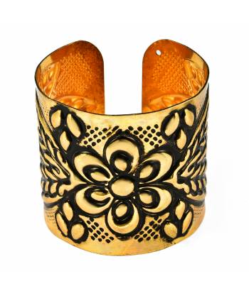 Gold Plated Cuff Bracelet 