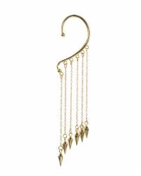 Buy Online Crunchy Fashion Earring Jewelry Angel Wings Green Heart Necklace Jewellery CFN0509