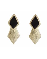 Buy Online Crunchy Fashion Earring Jewelry Pink Stone Crystal Metal Drop Earring Jewellery CFE0854