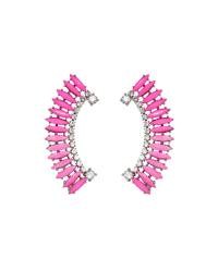 Buy Online Crunchy Fashion Earring Jewelry Blue Princess Cuff Earrings Jewellery CFE0369