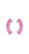 Pink Princess Cuff Earring