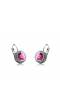 Austrain Crystal Pink Stud Bali Earring