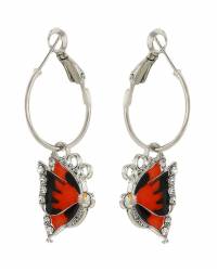Buy Online Crunchy Fashion Earring Jewelry Round RhineStone Ring Jewellery CFR0007