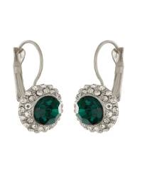Buy Online Crunchy Fashion Earring Jewelry Austrain Crystal  shining Green Stud Bali Earring Jewellery CFE0412