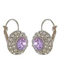 Buy Online Crunchy Fashion Earring Jewelry Austrian Cherry Crystal Studded Baali Jewellery CFE0409