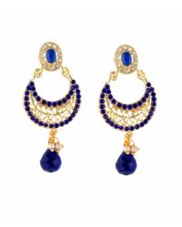 Buy Online Crunchy Fashion Earring Jewelry Red TearDrop Pendant set Jewellery CFS0198