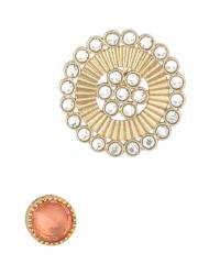 Buy Online Royal Bling Earring Jewelry Pool of pearl stripe earring Jewellery RBE0003