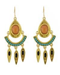 Buy Online Royal Bling Earring Jewelry Fuscia Pearly Beauteous Earrings Jewellery RAE0056