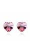 Crystal Love Stud Earrings