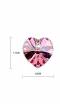 Crystal Love Stud Earrings