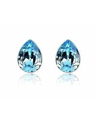 Buy Online Crunchy Fashion Earring Jewelry Blue Brick Studs Jewellery CFE0433