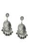  Crunchy Fashion Oxidised German Silver Dangler Earrings CFE0659