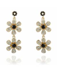 Buy Online Royal Bling Earring Jewelry Green Pearl Hoop Earrings Jewellery RAE0211