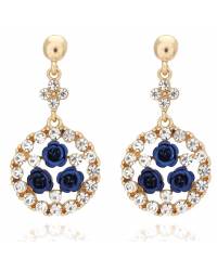 Buy Online Royal Bling Earring Jewelry Flourishing Snowy Earring Jewellery CFE0459