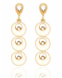 Buy Online Crunchy Fashion Earring Jewelry Oxidised Silver Chandbali Earrings Combo  Jewellery CFE0952