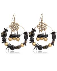Buy Online Crunchy Fashion Earring Jewelry Dance Like a Doll Pink Earrings Jewellery CFE0372