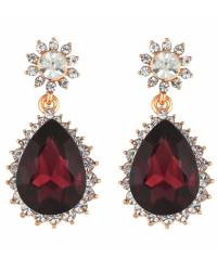 Buy Online Crunchy Fashion Earring Jewelry Golden Disc Earring Jewellery CFE0393