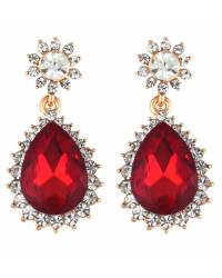 Buy Online Royal Bling Earring Jewelry CZ Embellished Jhumki Earrings Jewellery RAE0322