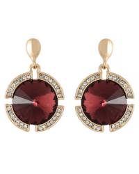 Buy Online Crunchy Fashion Earring Jewelry Zircon Studded Square Stud Earrings Jewellery CFE0746