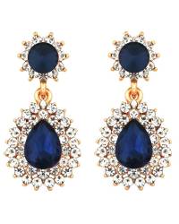 Buy Online Crunchy Fashion Earring Jewelry Black Beaded Tassel Earrings Jewellery CFE1480