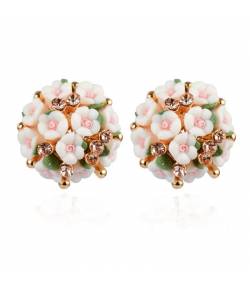 A Floral Mess Stud Earrings