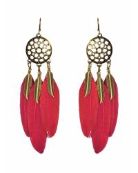 Buy Online Crunchy Fashion Earring Jewelry Retro Sweet Pearl Tassels Earrings Jewellery CFE0001