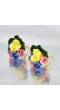 Resin Flower Stud Earrings