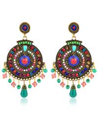 Buy Online Crunchy Fashion Earring Jewelry Bohemian Beaded Beauty Earrings Jewellery CFE1017