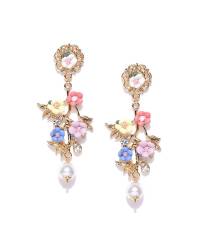 Buy Online Crunchy Fashion Earring Jewelry Twinkling Star Aqua Pendant Necklace Jewellery CFN0779