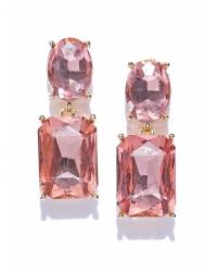 Buy Online Crunchy Fashion Earring Jewelry Stylish Sparkling Gold Plated Dangle Earrings  Jewellery CFE1143