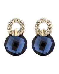 Buy Online Crunchy Fashion Earring Jewelry Black Crystal Flower Ear Cuff Jewellery CFE0309