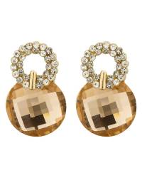 Buy Online Crunchy Fashion Earring Jewelry Austrain Pink Crystal Charm Bracelet  Jewellery CFB0424