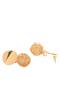 Geometric Vintage Golden Drop Earrings