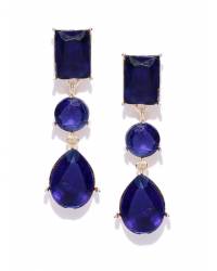 Buy Online Royal Bling Earring Jewelry The Red Meena Hasli Set Jewellery RAS0140