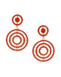 Buy Online Crunchy Fashion Earring Jewelry Gren  Drop Earrings Set  Jewellery CFE1490