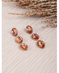 Buy Online Crunchy Fashion Earring Jewelry Black Crystal Leaves Twisted Branch Earrings Drops & Danglers CFE1303