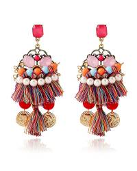 Buy Online Crunchy Fashion Earring Jewelry CFTR0003 Drops & Danglers CFTR0003