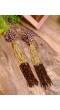 Floral Long Dangler Earrings CFE1650