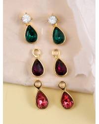 Buy Online Crunchy Fashion Earring Jewelry Fashionable Handmade Beaded Butterfly Earrings for Unique Drops & Danglers CFE2123