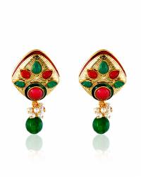 Buy Online Royal Bling Earring Jewelry Pearl Sunbeam Glaucous Earring Jewellery RAE0023
