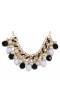 Black Bohemia crystal pearl Necklace